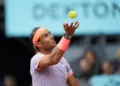 Rafael Nadal will highlight play on Saturday at the Madrid Open.