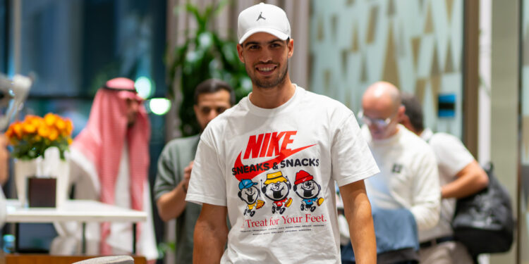 Carlos Alcaraz ATP Tour Paris Masters