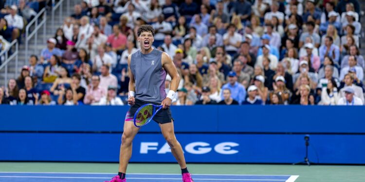 Ben Shelton at the US Open